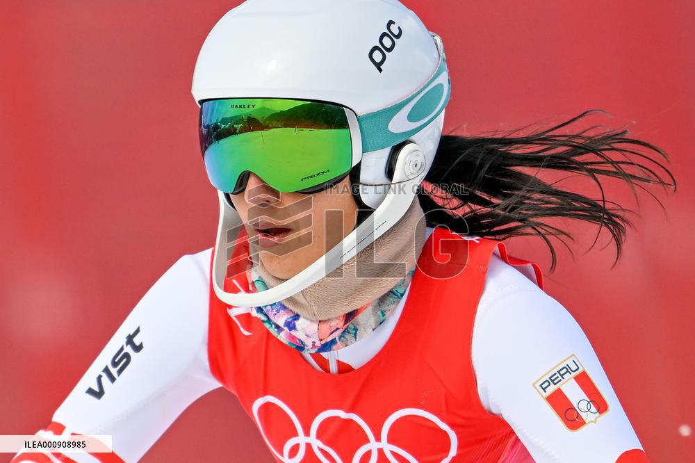 (BEIJING2022)CHINA-BEIJING-OLYMPIC WINTER GAMES-ALPINE SKIING-WOMEN'S SLALOM (CN)