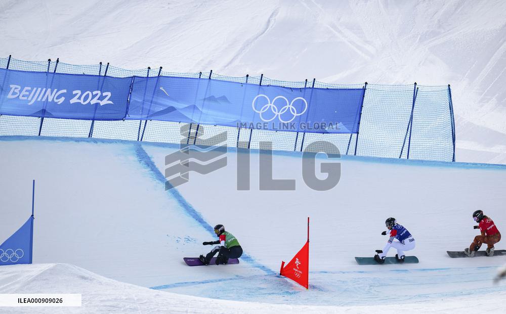 (BEIJING2022)CHINA-ZHANGJIAKOU-OLYMPIC WINTER GAMES-WOMEN'S SNOW BOARD CROSS-FINAL (CN)