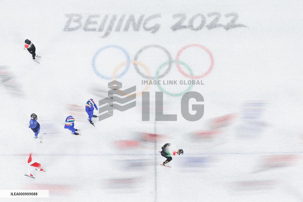 (BEIJING 2022)CHINA-BEIJING-OLYMPIC WINTER GAMES-SHORT TRACK SPEED SKATING-MEN'S 1,500M-FINAL (CN)