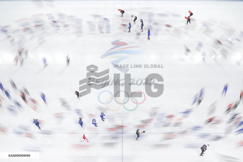(BEIJING 2022)CHINA-BEIJING-OLYMPIC WINTER GAMES-SHORT TRACK SPEED SKATING-MEN'S 1,500M-FINAL (CN)