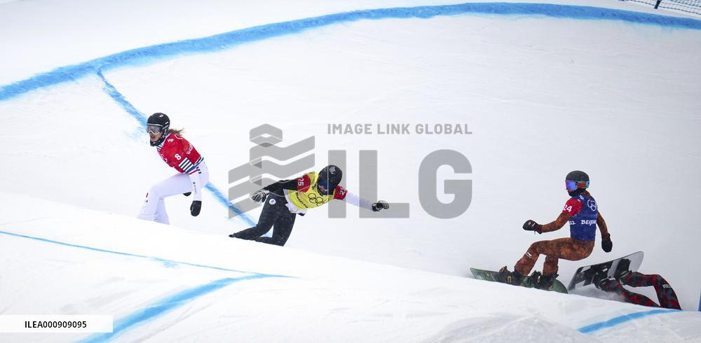 (BEIJING2022)CHINA-ZHANGJIAKOU-WOMEN'S SNOWBOARD CROSS-FINAL (CN)