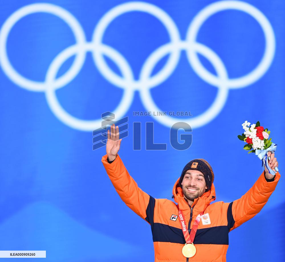 (BEIJING2022)CHINA-BEIJING-OLYMPIC WINTER GAMES-AWARDING CEREMONY (CN)