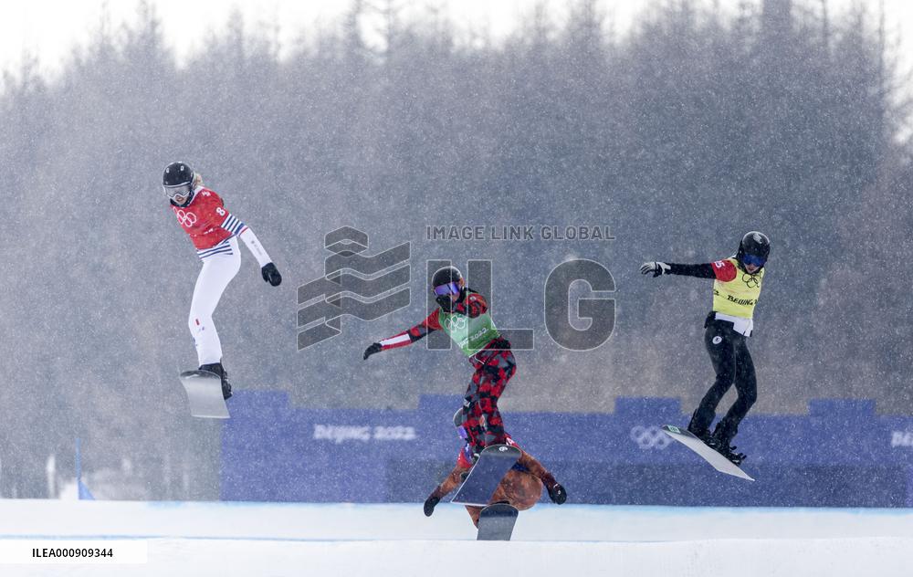 (BEIJING2022)CHINA-ZHANGJIAKOU-WOMEN'S SNOWBOARD CROSS-1/8 FINAL (CN)