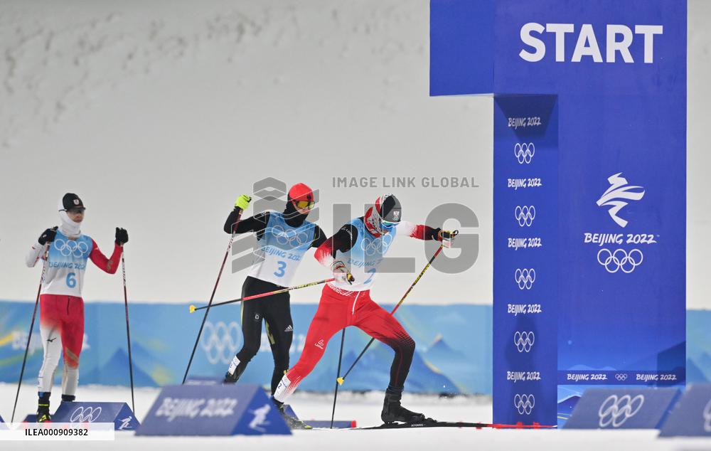 (BEIJING2022) CHINA-ZHANGJIAKOU-OLYMPIC WINTER GAMES-NORDIC COMBINED-CROSS-COUNTRY (CN)
