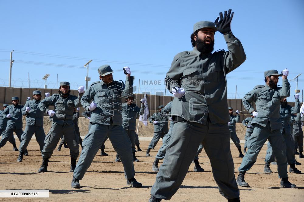AFGHANISTAN-KANDAHAR-GRADUATION CEREMONY-POLICE