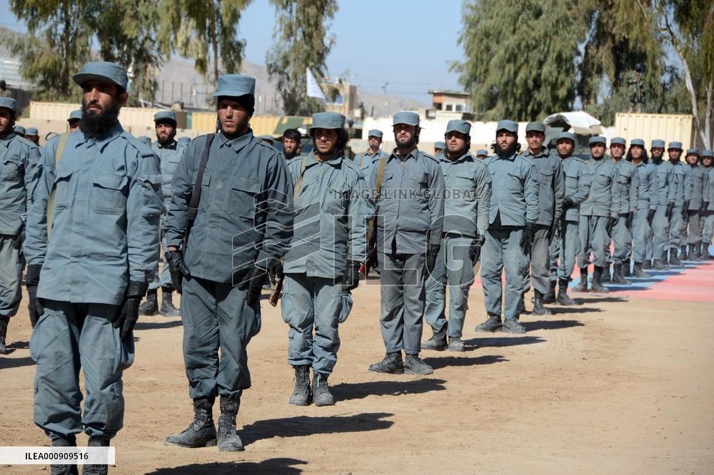 AFGHANISTAN-KANDAHAR-GRADUATION CEREMONY-POLICE