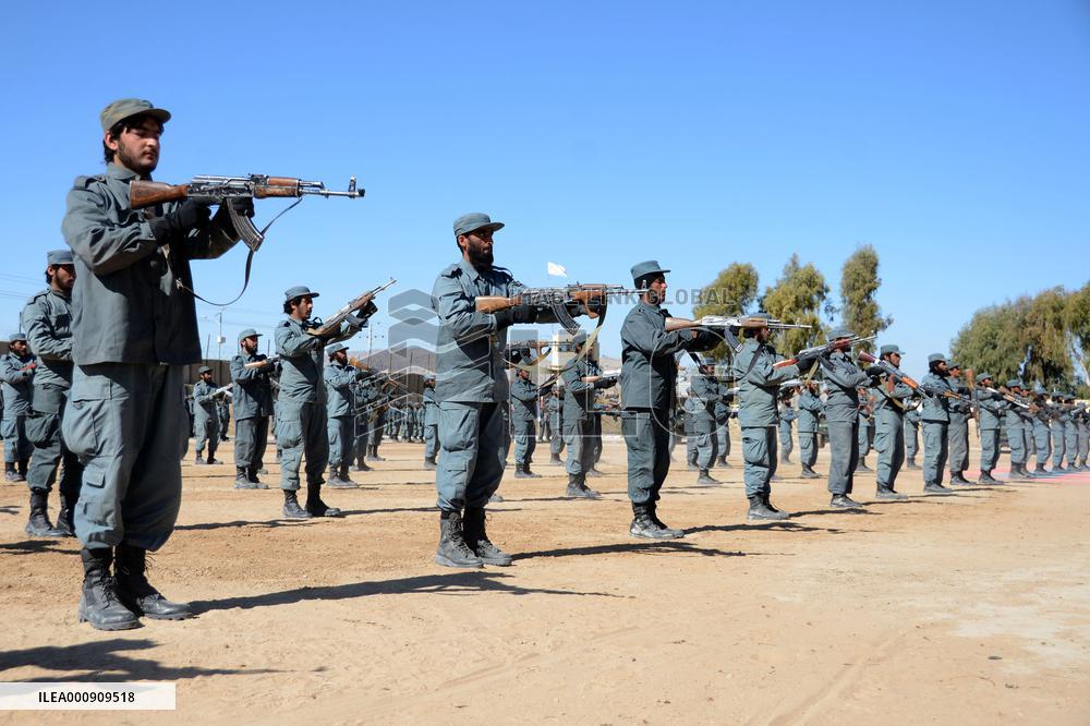 AFGHANISTAN-KANDAHAR-GRADUATION CEREMONY-POLICE