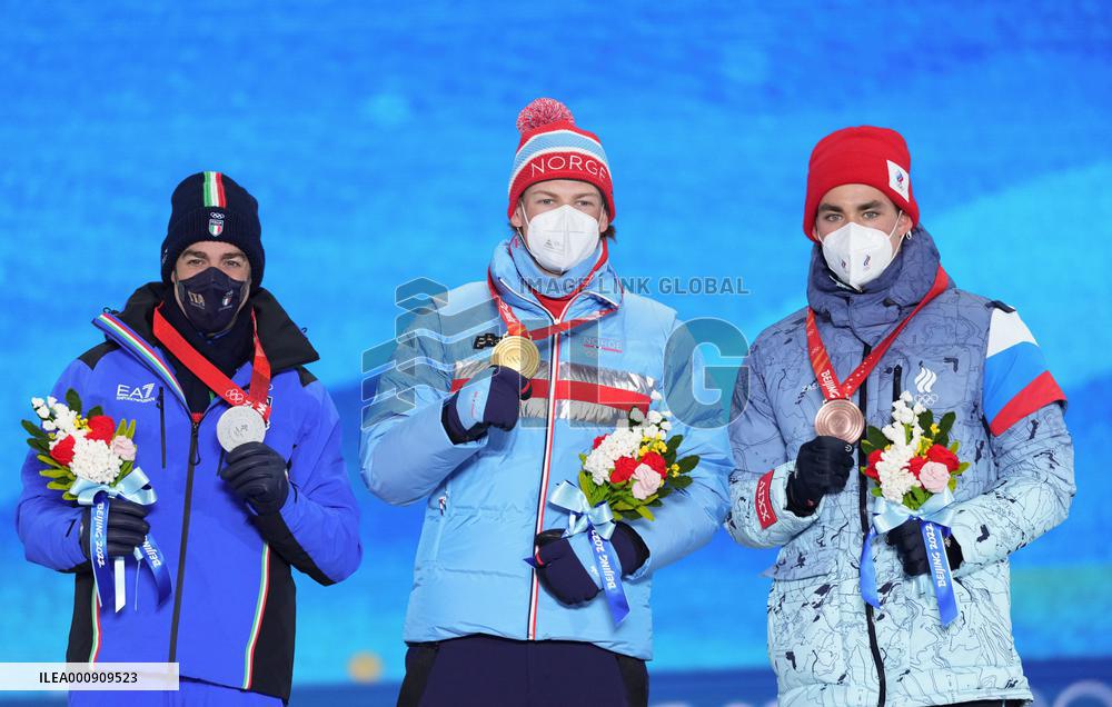(BEIJING2022)CHINA- ZHANGJIAKOU-OLYMPIC WINTER GAMES-AWARDING CEREMONY (CN)