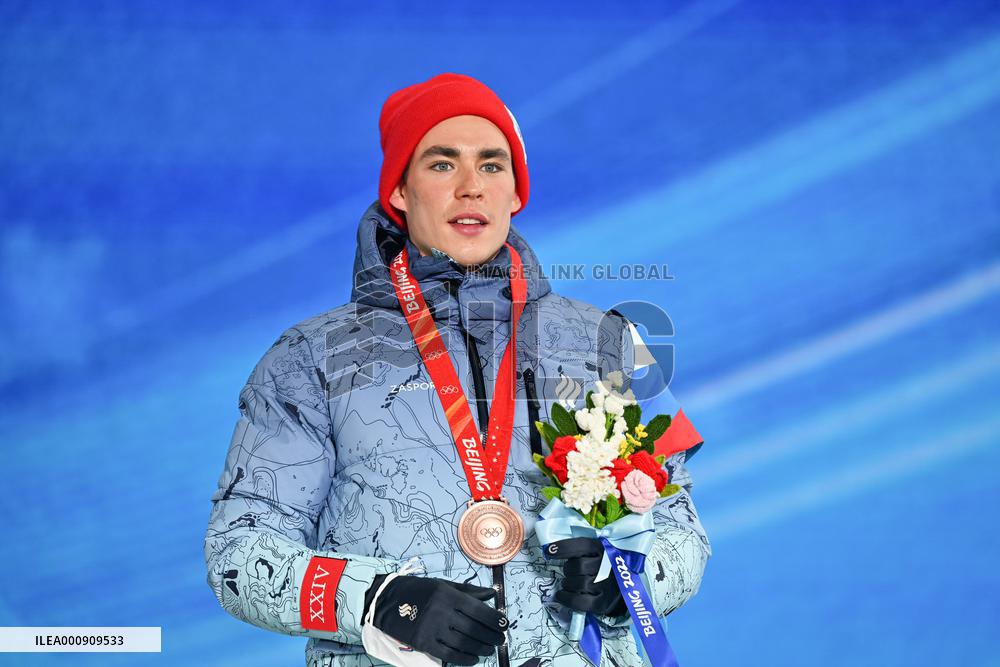(BEIJING2022)CHINA- ZHANGJIAKOU-OLYMPIC WINTER GAMES-AWARDING CEREMONY (CN)