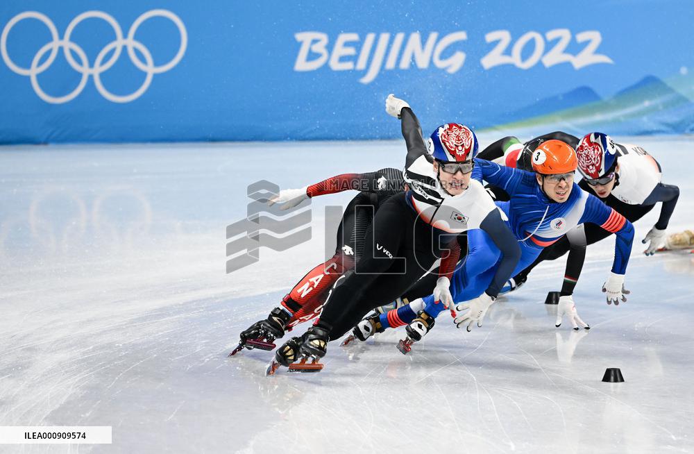 (BEIJING2022)CHINA-BEIJING-OLYMPIC WINTER GAMES-SHORT TRACK SPEED SKATING (CN)