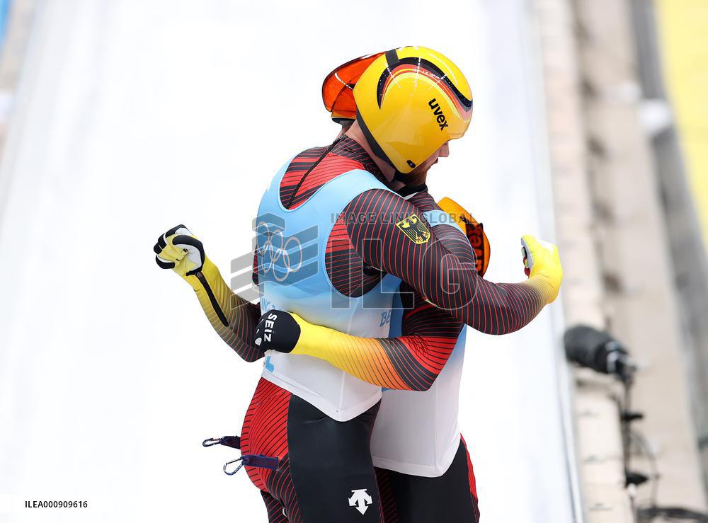 (BEIJING2022)CHINA-BEIJING-YANQING-OLYMPIC WINTER GAMES-LUGE-DOUBLES (CN)