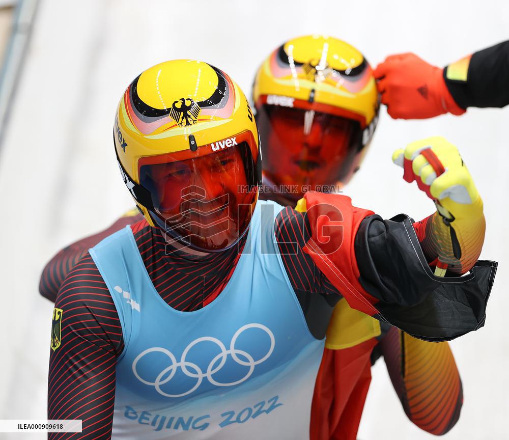 (BEIJING2022)CHINA-BEIJING-YANQING-OLYMPIC WINTER GAMES-LUGE-DOUBLES (CN)