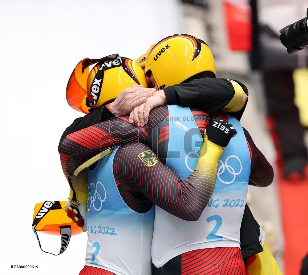 (BEIJING2022)CHINA-BEIJING-YANQING-OLYMPIC WINTER GAMES-LUGE-DOUBLES (CN)