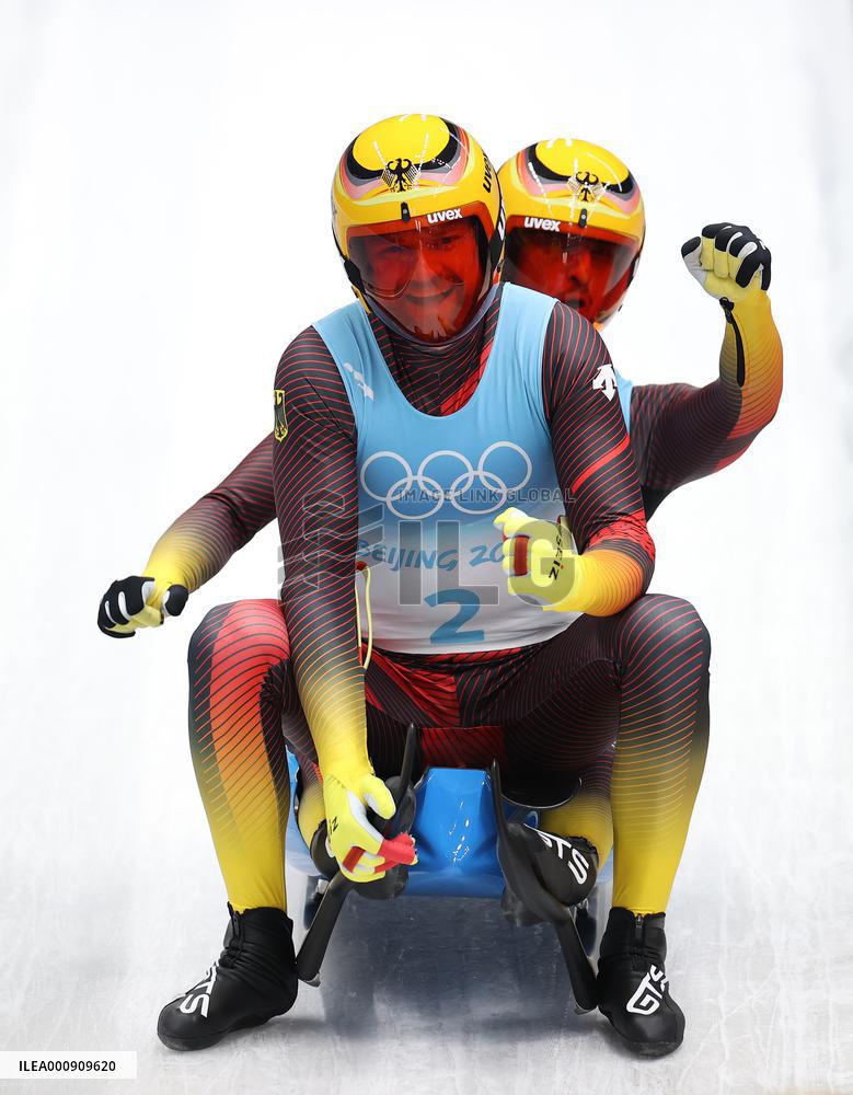 (BEIJING2022)CHINA-BEIJING-YANQING-OLYMPIC WINTER GAMES-LUGE-DOUBLES (CN)