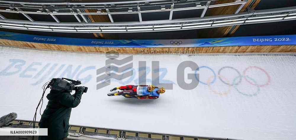 (BEIJING2022)CHINA-BEIJING-YANQING-OLYMPIC WINTER GAMES-LUGE-DOUBLES (CN)