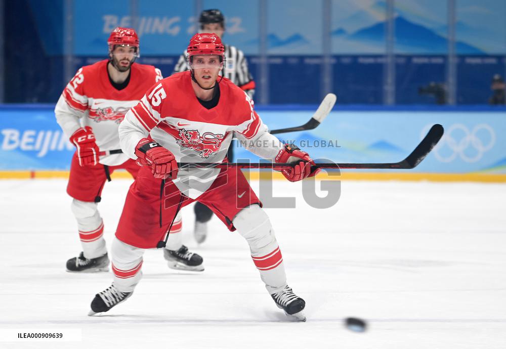 (BEIJING2022)CHINA-BEIJING-OLYMPIC WINTER GAMES-ICE HOCKEY-WOMEN'S PRELIMINARY- CZE VS DEN(CN)