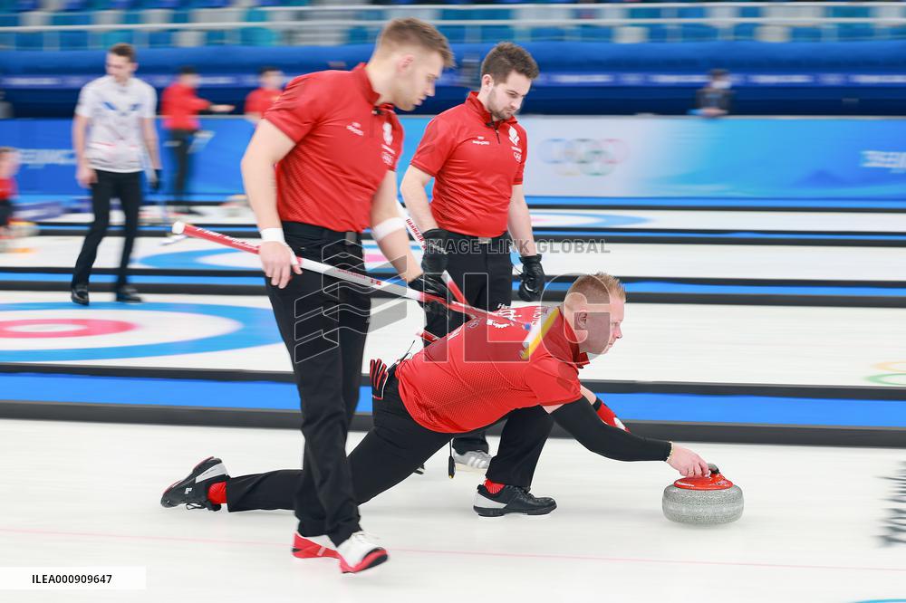 (BEIJING2022)CHINA-BEIJING-WINTER OLYMPIC GAMES-CURLING-MEN'S ROUND ROBIN (CN)