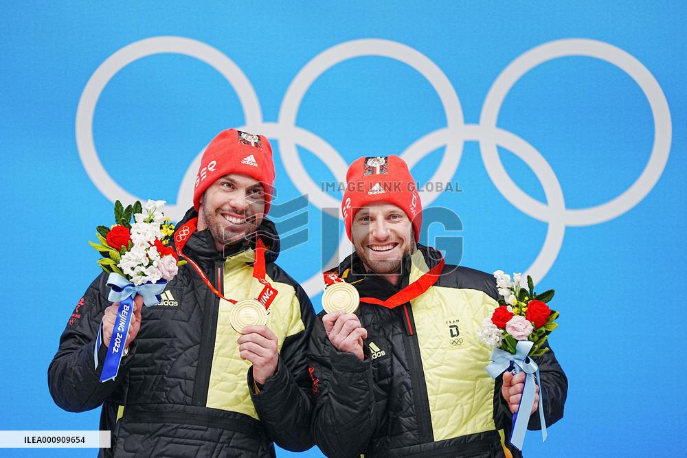 (BEIJING2022)CHINA-BEIJING-YANQING-OLYMPIC WINTER GAMES-LUGE-DOUBLES (CN)