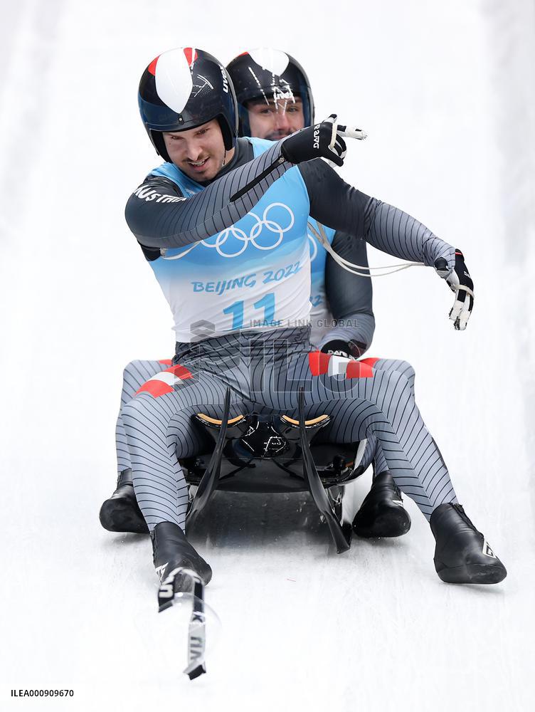 (BEIJING2022)CHINA-BEIJING-YANQING-OLYMPIC WINTER GAMES-LUGE-DOUBLES (CN)