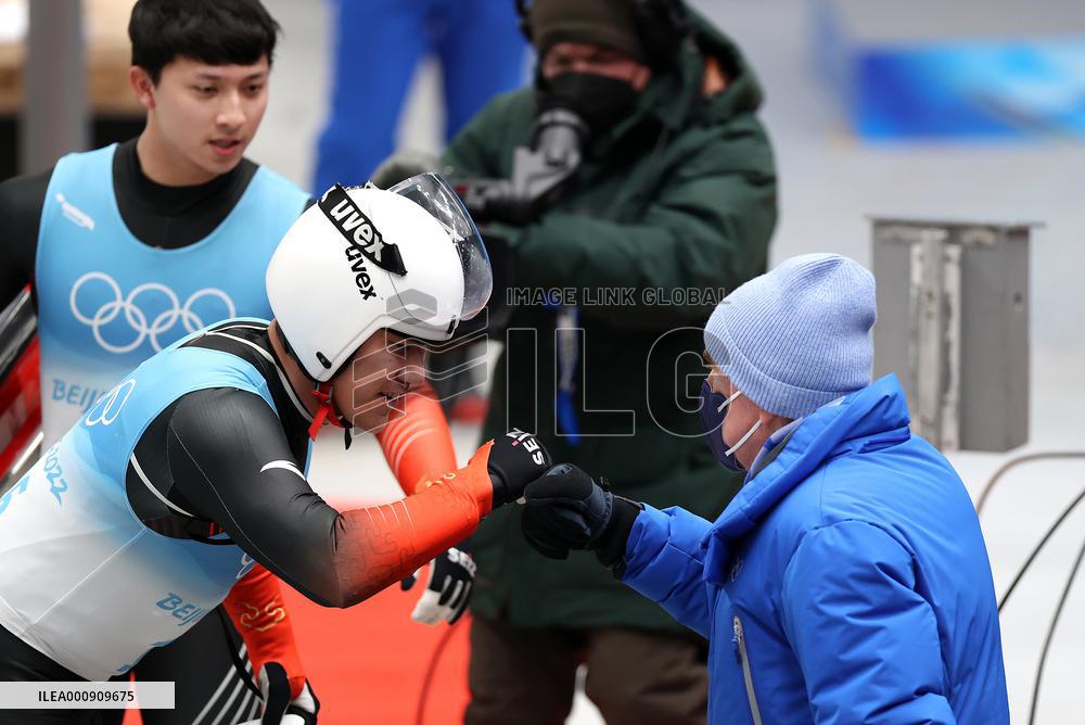(BEIJING2022)CHINA-BEIJING-YANQING-OLYMPIC WINTER GAMES-LUGE-DOUBLES-BACH (CN)