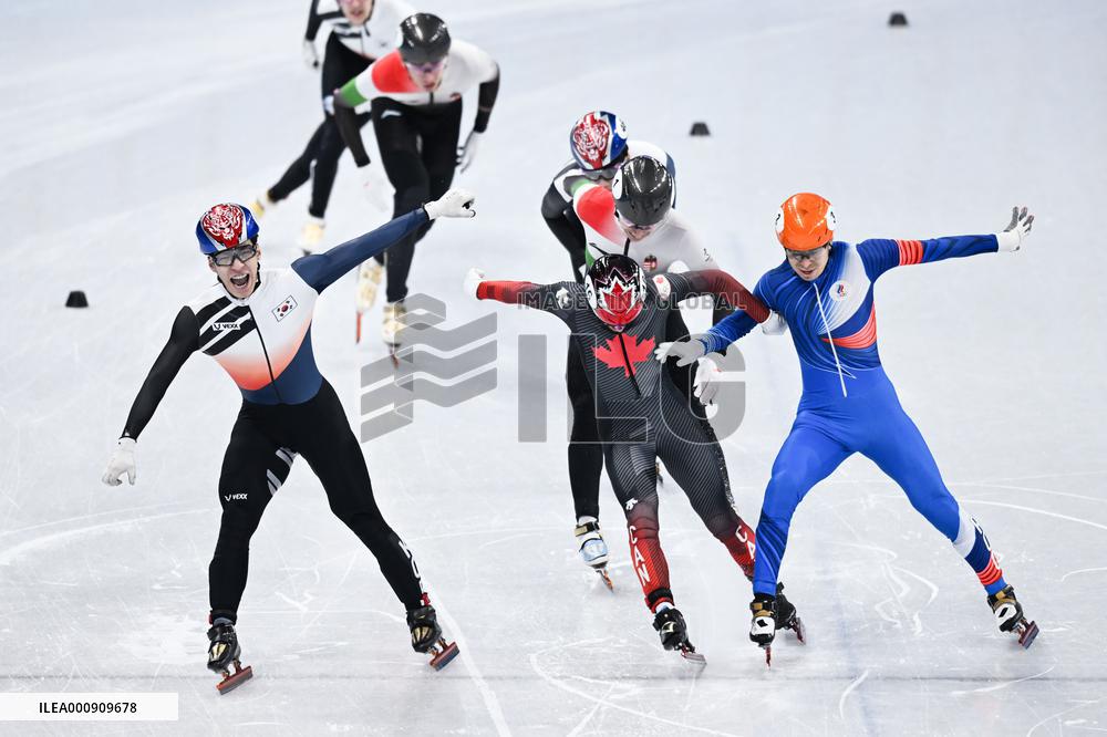 (BEIJING2022)CHINA-BEIJING-OLYMPIC WINTER GAMES-SHORT TRACK SPEED SKATING (CN)