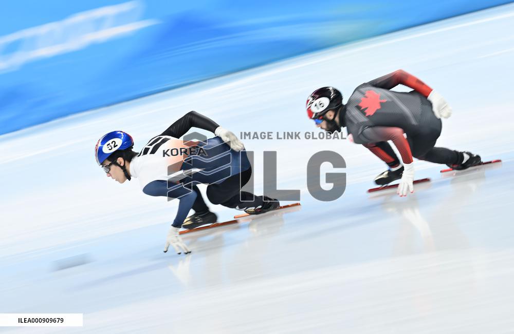 (BEIJING2022)CHINA-BEIJING-OLYMPIC WINTER GAMES-SHORT TRACK SPEED SKATING (CN)