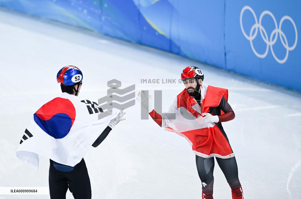 (BEIJING2022)CHINA-BEIJING-OLYMPIC WINTER GAMES-SHORT TRACK SPEED SKATING (CN)