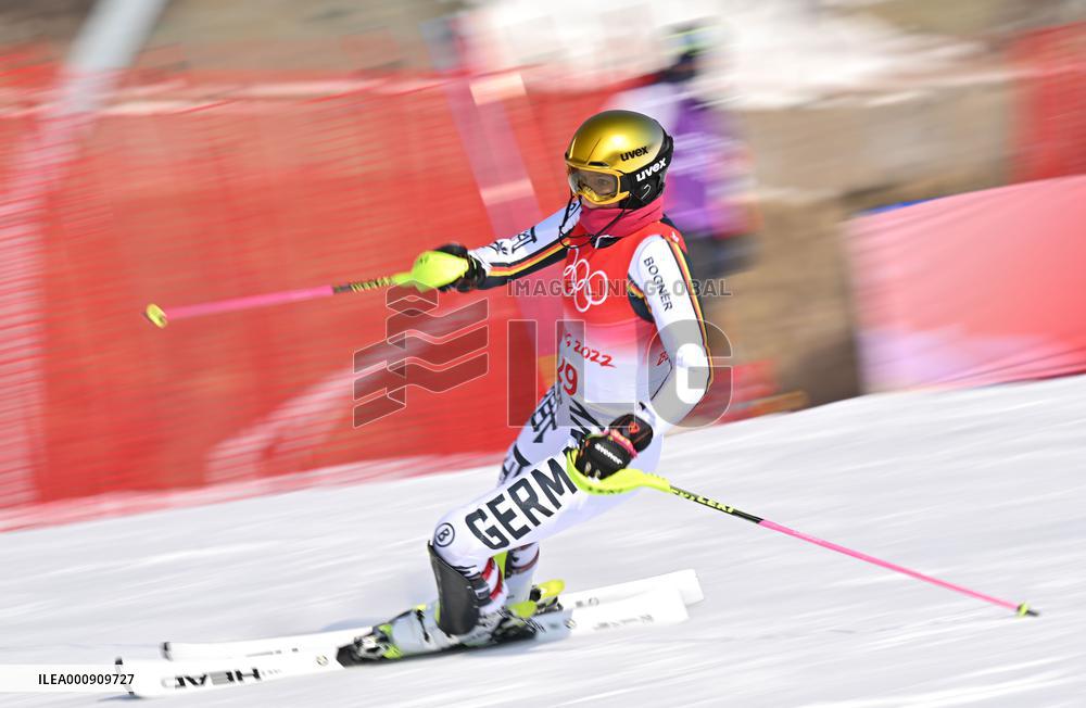 (BEIJING2022)CHINA-BEIJING-OLYMPIC WINTER GAMES-ALPINE SKIING-WOMEN'S SLALOM (CN)