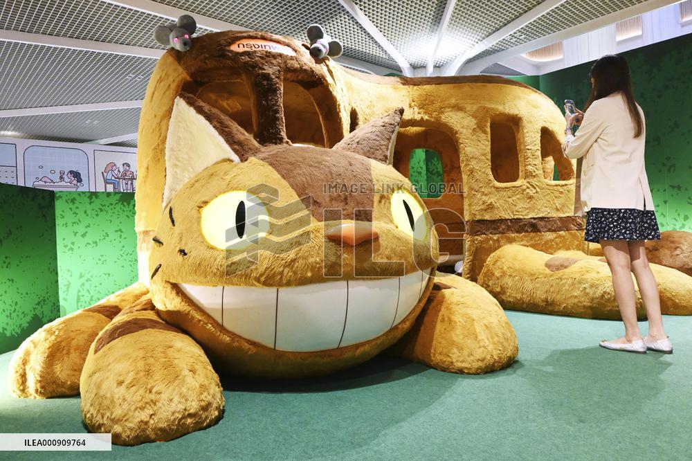Exhibition featuring "My Neighbor Totoro" in Bangkok
