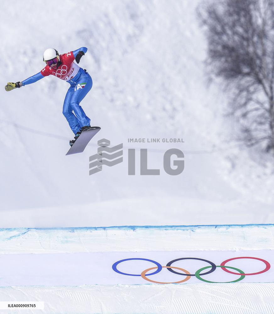 (BEIJING2022)CHINA-ZHANGJIAKOU-OLYMPIC WINTER GAMES-WOMEN'S SNOWBOARD CROSS-SEEDING (CN)