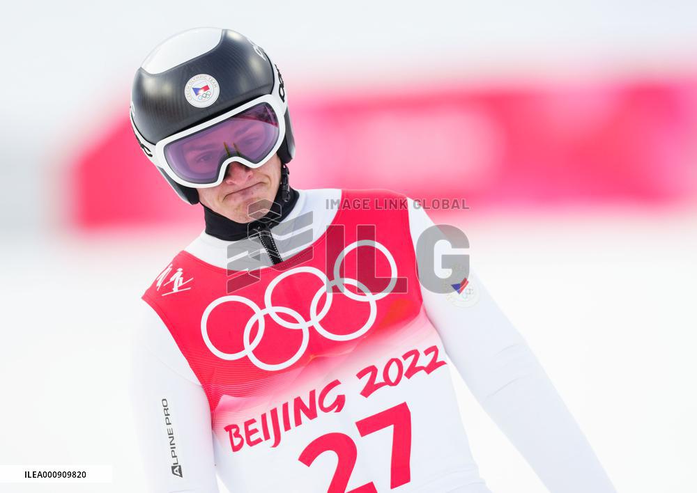 (BEIJING2022) CHINA-ZHANGJIAKOU-OLYMPIC WINTER GAMES-NORDIC COMBINED-SKI JUMPING COMPETITION ROUND (CN)