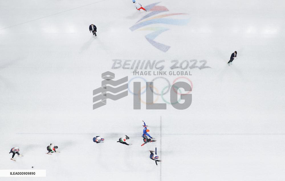 (BEIJING 2022)CHINA-BEIJING-OLYMPIC WINTER GAMES-SHORT TRACK SPEED SKATING-MEN'S 1,500M-FINAL (CN)