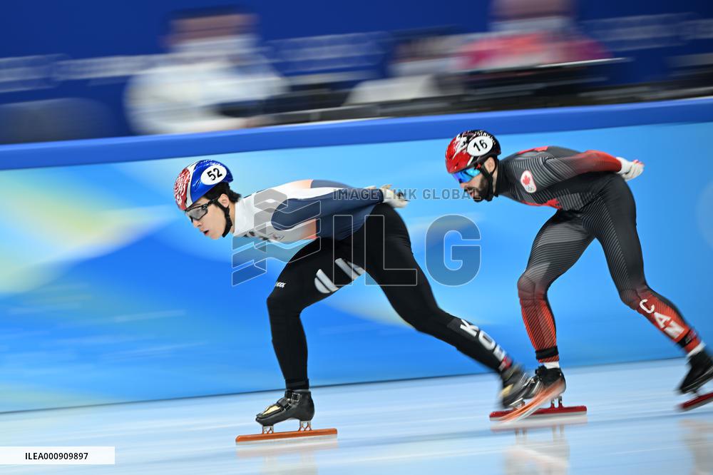 (BEIJING2022)CHINA-BEIJING-OLYMPIC WINTER GAMES-SHORT TRACK SPEED SKATING (CN)