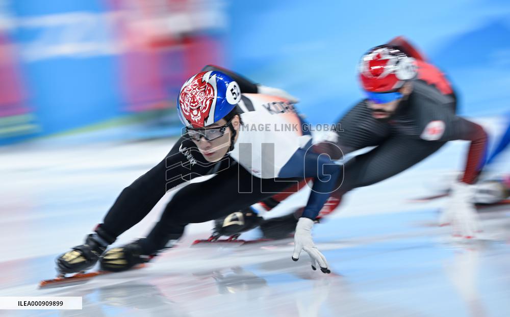 (BEIJING2022)CHINA-BEIJING-OLYMPIC WINTER GAMES-SHORT TRACK SPEED SKATING (CN)