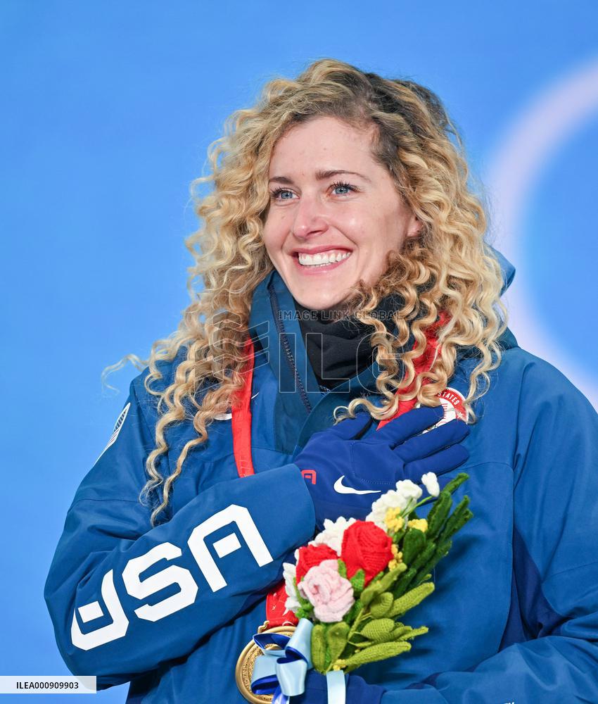 (BEIJING2022)CHINA- ZHANGJIAKOU-OLYMPIC WINTER GAMES-AWARDING CEREMONY (CN)