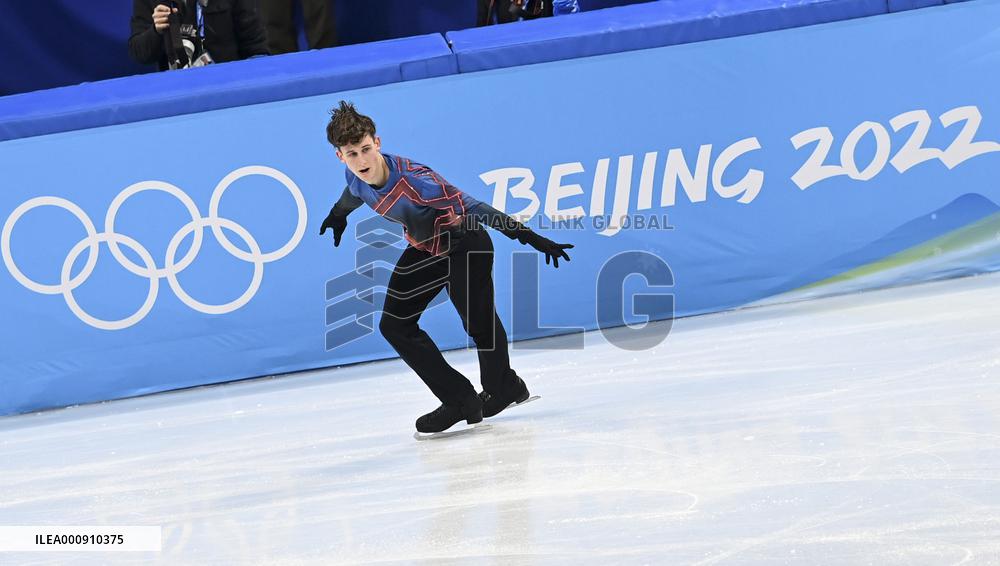 (BEIJING2022)CHINA-BEIJING-FIGURE SKATING-MEN SINGLE SKATING-FREE SKATING (CN)