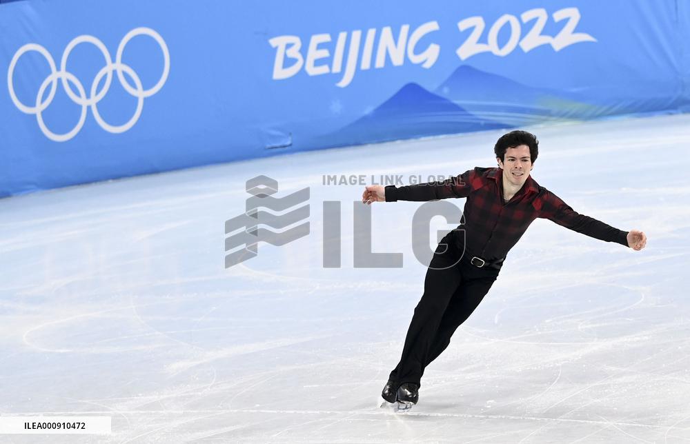 (BEIJING2022)CHINA-BEIJING-FIGURE SKATING-MEN SINGLE SKATING-FREE SKATING (CN)