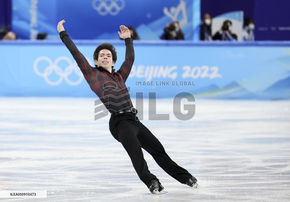 (BEIJING2022)CHINA-BEIJING-FIGURE SKATING-MEN SINGLE SKATING-FREE SKATING (CN)