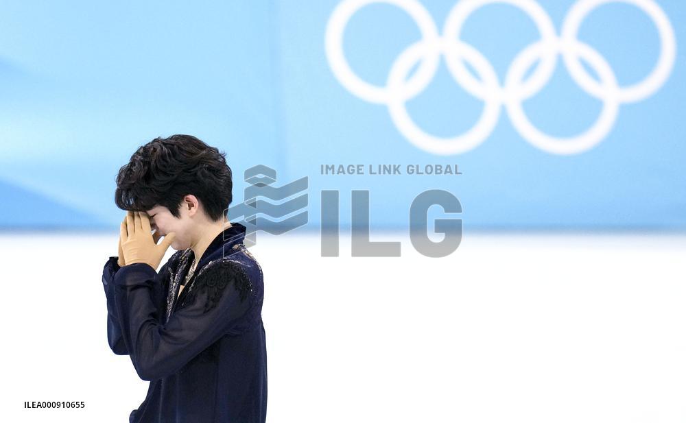 (BEIJING2022)CHINA-BEIJING-FIGURE SKATING-MEN SINGLE SKATING-FREE SKATING (CN)
