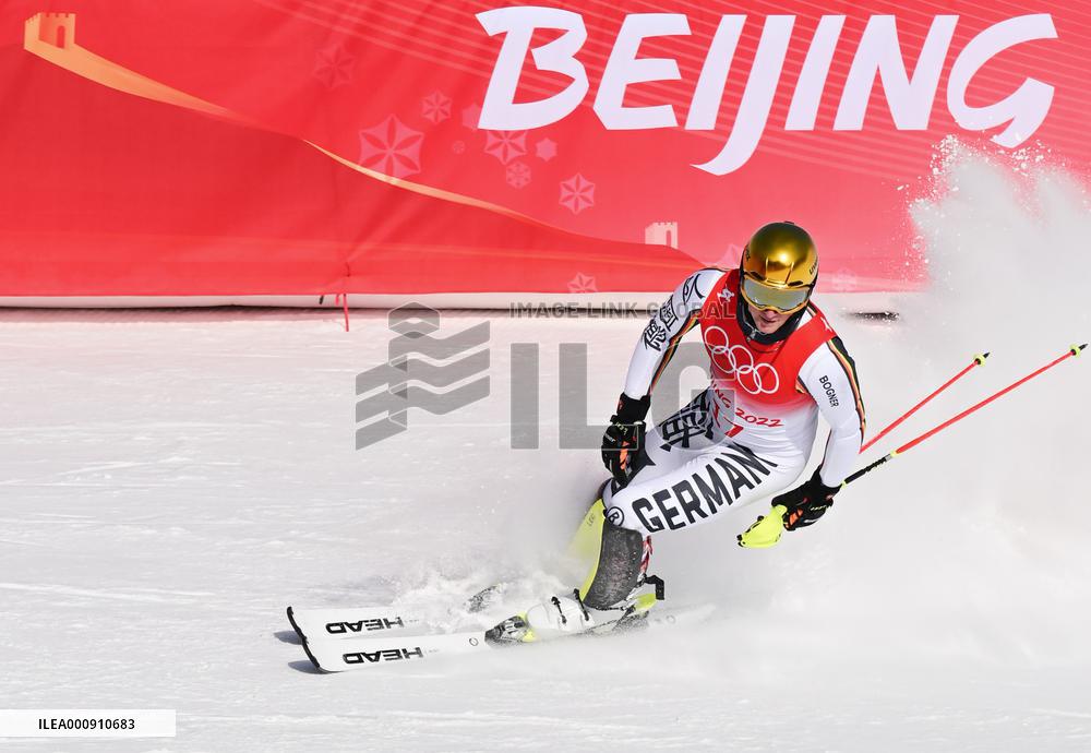 (BEIJING2022) CHINA-BEIJING-OLYMPIC WINTER GAMES-MEN'S ALPINE COMBINED (CN)