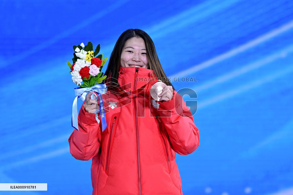 (BEIJING2022)CHINA- ZHANGJIAKOU-OLYMPIC WINTER GAMES-AWARDING CEREMONY (CN)