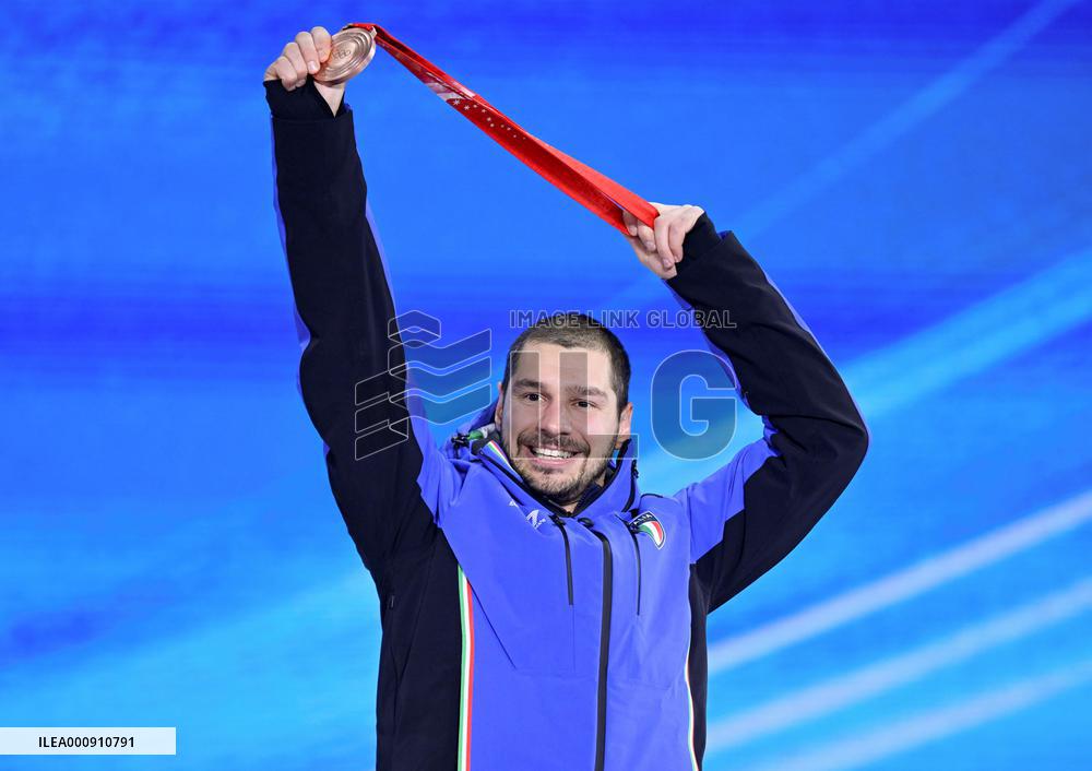 (BEIJING2022)CHINA- ZHANGJIAKOU-OLYMPIC WINTER GAMES-AWARDING CEREMONY (CN)