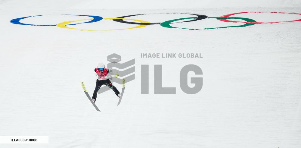 (BEIJING2022) CHINA-ZHANGJIAKOU-OLYMPIC WINTER GAMES-SKI JUMPING-LH-QUALIFICATION (CN)