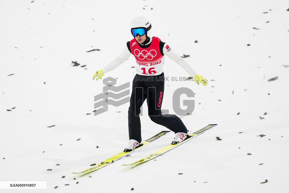 (BEIJING2022) CHINA-ZHANGJIAKOU-OLYMPIC WINTER GAMES-SKI JUMPING-LH-QUALIFICATION (CN)