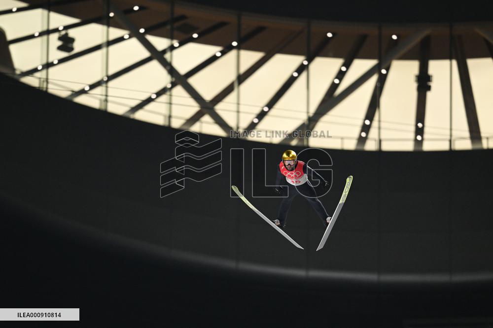 (BEIJING2022) CHINA-ZHANGJIAKOU-OLYMPIC WINTER GAMES-SKI JUMPING-LH-QUALIFICATION (CN)