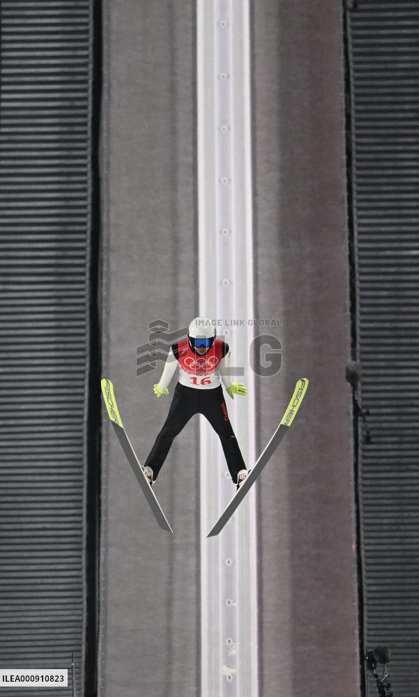 (BEIJING2022) CHINA-ZHANGJIAKOU-OLYMPIC WINTER GAMES-SKI JUMPING-LH-QUALIFICATION (CN)