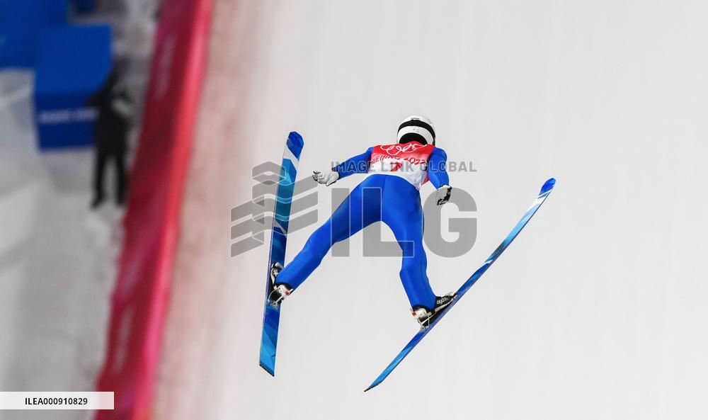 (BEIJING2022) CHINA-ZHANGJIAKOU-OLYMPIC WINTER GAMES-SKI JUMPING-LH-QUALIFICATION (CN)