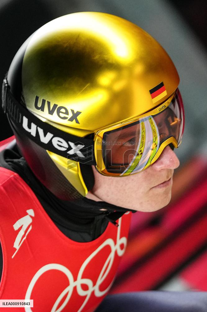 (BEIJING2022) CHINA-ZHANGJIAKOU-OLYMPIC WINTER GAMES-SKI JUMPING-LH-TRIAL (CN)