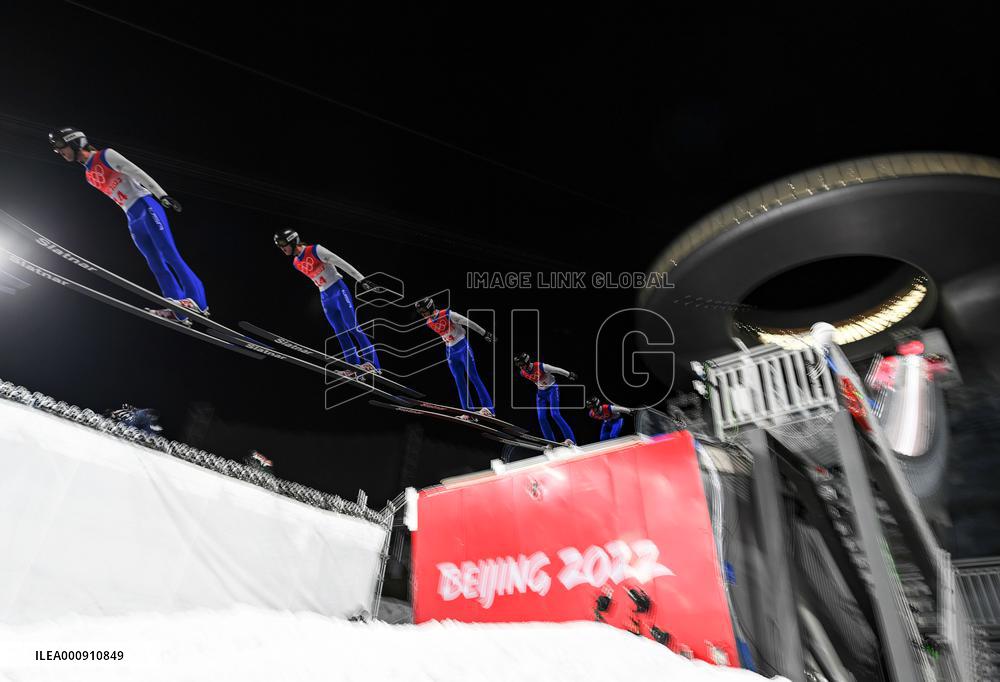 (BEIJING2022) CHINA-ZHANGJIAKOU-OLYMPIC WINTER GAMES-SKI JUMPING-LH-QUALIFICATION (CN)