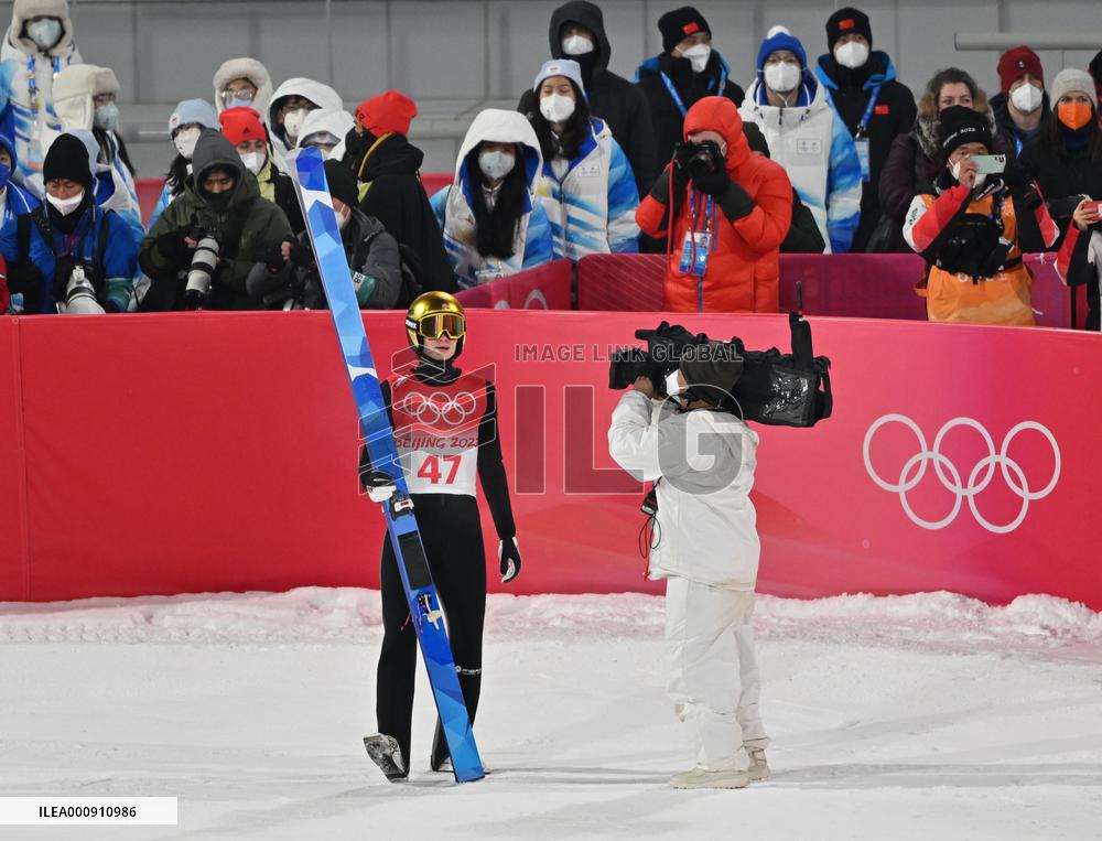 (BEIJING2022) CHINA-ZHANGJIAKOU-OLYMPIC WINTER GAMES-SKI JUMPING-LH (CN)